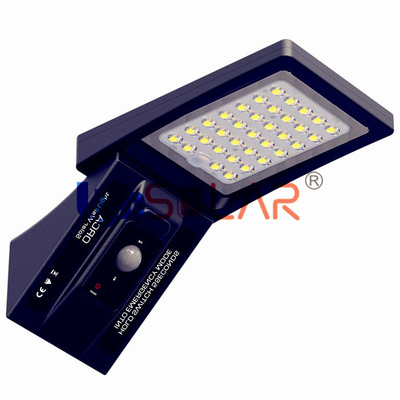3W Motion Solar Sensor Light With IP65 Waterproof CE RoHS Approval