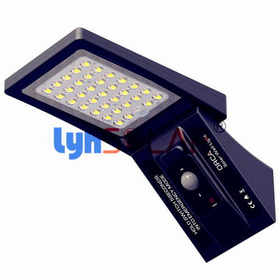 IP65 Waterproof Motion Sensor Solar Led Light Lamp With 34pcs High Bright Leds