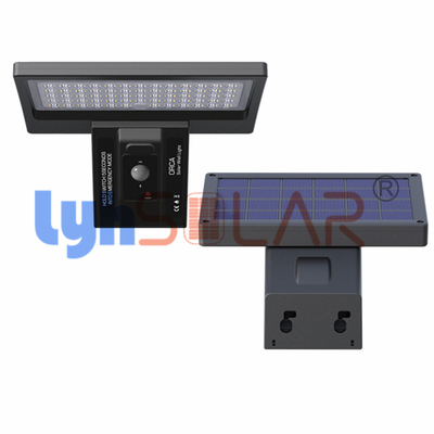 5W Beam Angle Type II Motion Sensitive Solar Lights 600Lm With 4 Lighting Modes