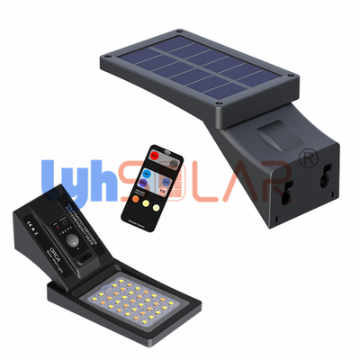 Black 3W Outdoor Solar Railing Lights CE RoHS Approval Post Capping Lights For Deck Lighting