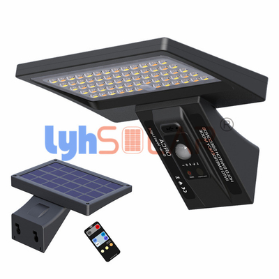 64pcs Of Chips Outdoor Solar Deck Step Lights High Lighting Efficiency Total 600Lm