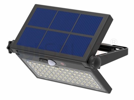 High Lighting Efficiency 8W Solar Flood Lights Outdoor With Motion Sensor