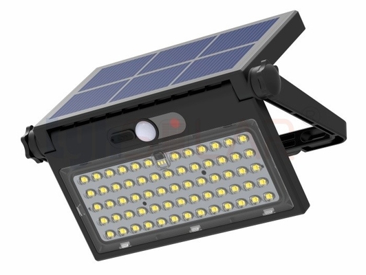 High Lighting Efficiency 8W Solar Flood Lights Outdoor With Motion Sensor
