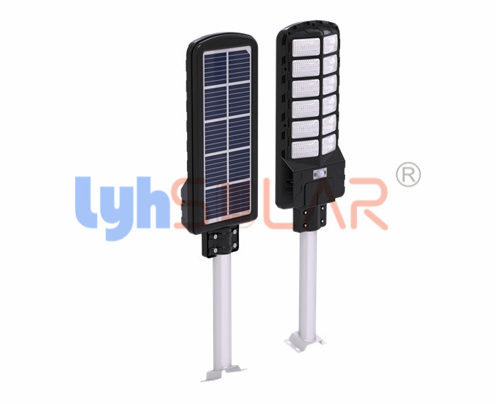 Remote Control Solar Street Lights Outdoor Waterproof Control Distance 8-12 Meters